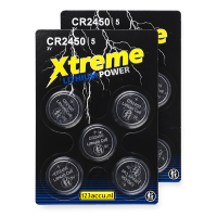 123accu Xtreme Power CR2450 3V Lithium knoopcel batterij 10 stuks  ADR00073