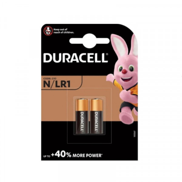 Duracell N / LR1 / Lady / MN9100 Alkaline Batterij 2 stuks  ADU00160 - 1