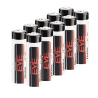 EVE Aanbieding: 10 x EVE ER14505 / AA batterij (3.6V, 2700 mAh, Li-SOCl2)  AEV00016
