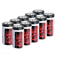 EVE Aanbieding: 10 x EVE ER26500 / C batterij (3.6V, 8500 mAh, Li-SOCl2)  AEV00020
