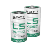 Saft Aanbieding: 2 x Saft LS14250 / 1/2 AA batterij (3.6V, 1200 mAh, Li-SOCl2)  ASA02342