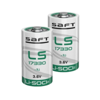 Saft Aanbieding: 2 x Saft LS17330 / 2/3A batterij (3.6V, 2100 mAh, Li-SOCl2)  ASA02346