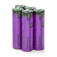 Tadiran Aanbieding: 5 x Tadiran SL-760 / AA batterij (3.6V, 2200 mAh, Li-SOCl2)  ATA00054