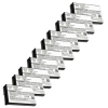 10 Stuks: Honeywell BAT-EXTENDED-01 / 70e-BTEC accu (3.7 V, 3200 mAh, 123accu huismerk) AHO00236 - 1