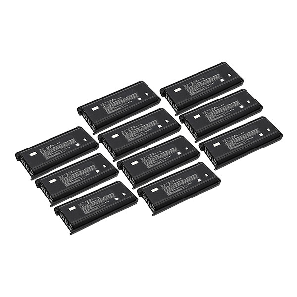 10 stuks: Kenwood KNB-45 / KNB-45L / KNB-45Li accu (2000 mAh, 123accu huismerk) AKE00081 - 1