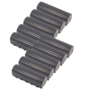 10 stuks: Symbol BTRY-LS34IAB00-00 / 21-62606-01 accu's (3.7 V, 2200 mAh, 123accu huismerk) ASY00128 - 1
