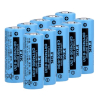 10 stuks FDK CR17450 / CR17450E-R batterijen (3V, 2400 mAh, Li-MnO2) AFD00004 - 1