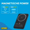123accu Draadloze Powerbank ultra slim zwart (20W, 5000 mAh) ADR00363 - 10