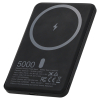 123accu Draadloze Powerbank ultra slim zwart (20W, 5000 mAh) ADR00363 - 2