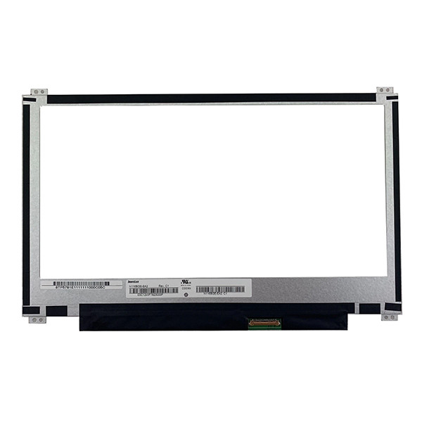 Laptop LCD scherm 11,6" | 1366 x 768 | Slimline | Mat | 30-pins eDP connector | Brackets up/down ADR00327 - 2
