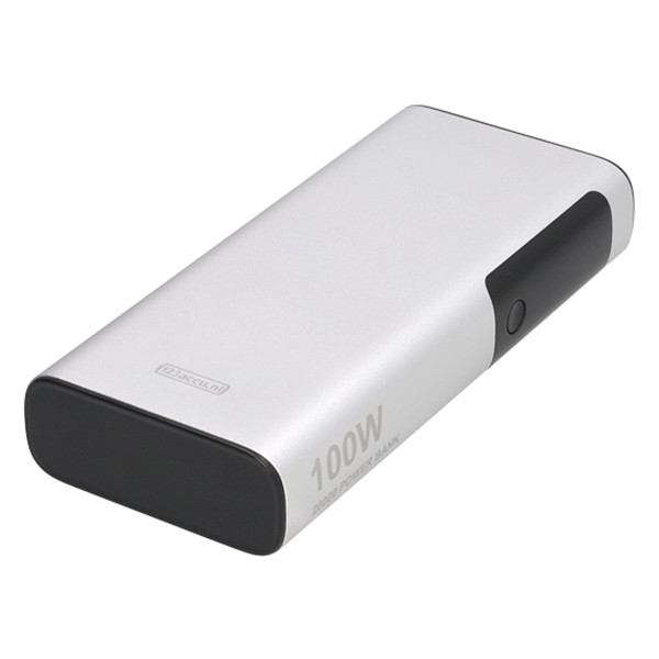 123accu Laptop Powerbank met snelladen zilver (100W, 20000 mAh) ADR00366 - 5