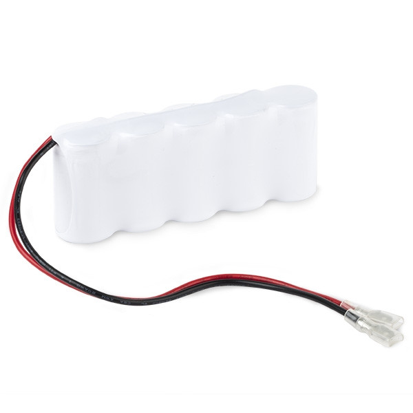 123accu Noodverlichting side by side sub C cell (6V, 1500 mAh, BSE)  ANB00617 - 1