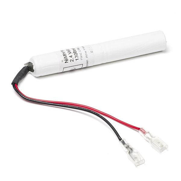123accu Noodverlichting stick 2x AA cell (2.4V, 1300mAh, Ni-MH, BSE)  ANB01023 - 1