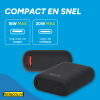 123accu Powerbank met snelladen zwart (20W, 10000 mAh) ADR00364 - 10