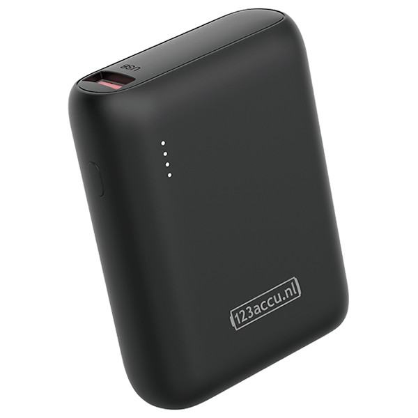 123accu Powerbank met snelladen zwart (20W, 10000 mAh) ADR00364 - 1