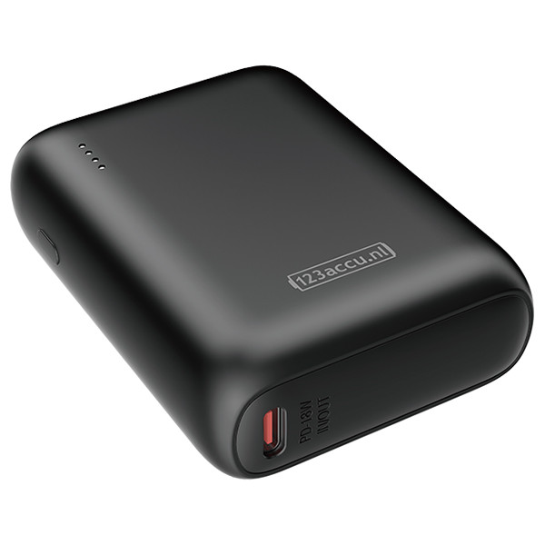 123accu Powerbank met snelladen zwart (20W, 10000 mAh) ADR00364 - 3