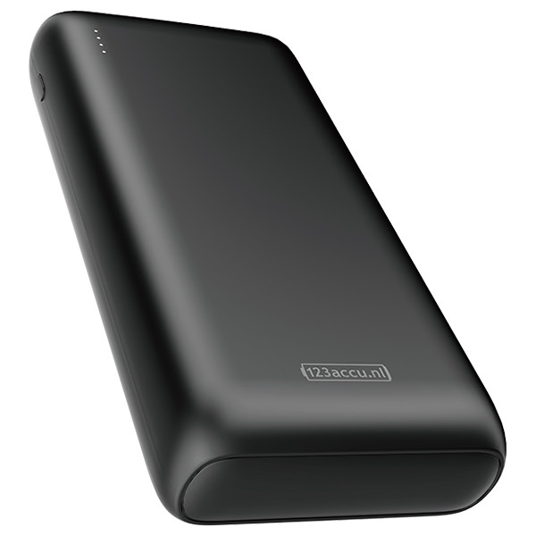 123accu Powerbank met snelladen zwart (20W, 20000 mAh) ADR00365 - 1
