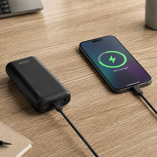123accu Powerbank met snelladen zwart (20W, 20000 mAh) ADR00365 - 3