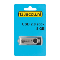 123accu USB 2.0 stick 8GB  ADR00114
