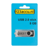 123accu USB 2.0 stick 8GB
