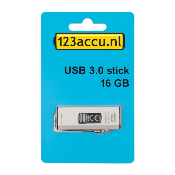 123accu USB 3.0 stick 16GB  ADR00116 - 1