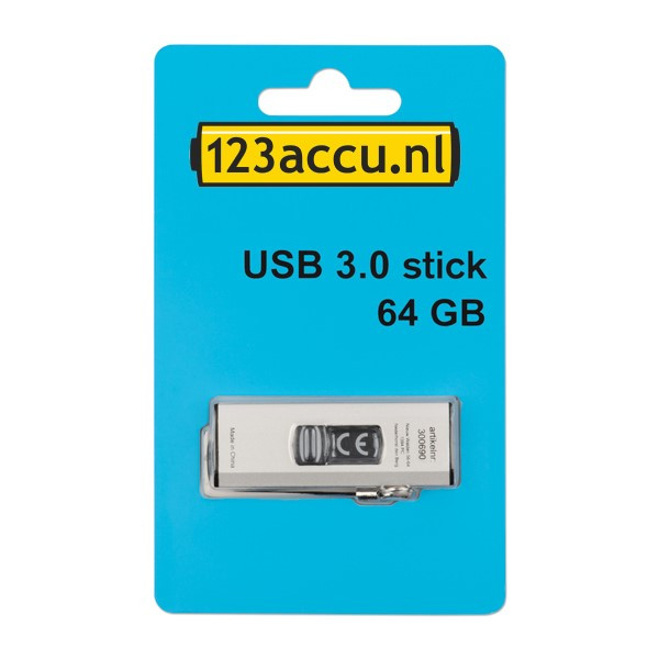 123accu USB 3.0 stick 64GB  ADR00117 - 1
