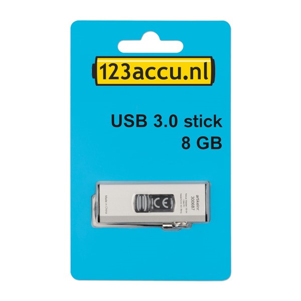123accu USB 3.0 stick 8GB  ADR00113 - 1