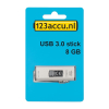 123accu USB 3.0 stick 8GB