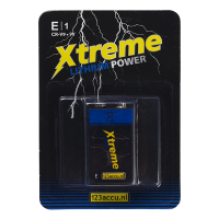 123accu Xtreme Power 9V 6FR61 E-Block batterij 1 stuk  ADR00059