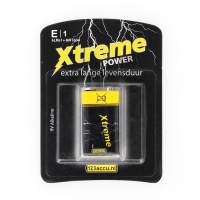 123accu Xtreme Power 9V 6LR61 E-Block batterij 1 stuk ADR00045
