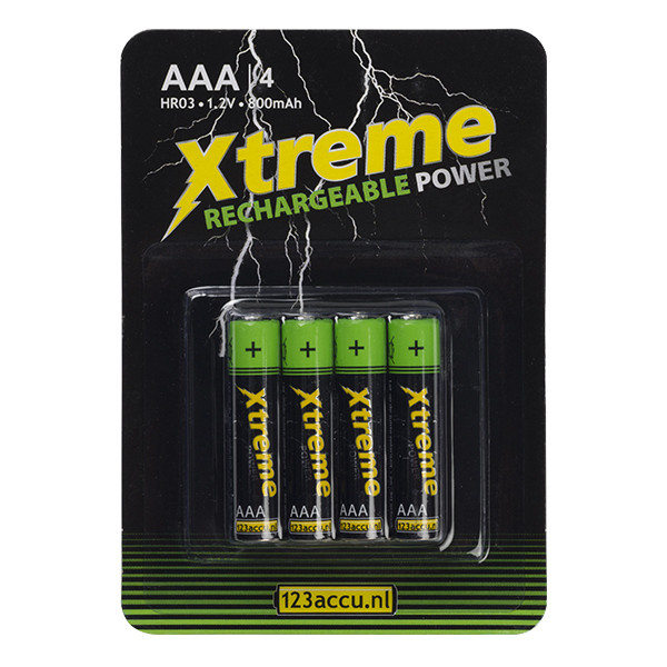 AAA DECT oplaadbare batterijen Oplaadbare batterijen 123accu.nl