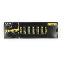 123accu Xtreme Power AA / MN1500 / LR6 alkaline batterij (24 stuks, 2900 mAh) ADR00007