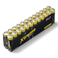 123accu Xtreme Power AA / MN1500 / LR6 alkaline batterij 24 stuks  ADR00007