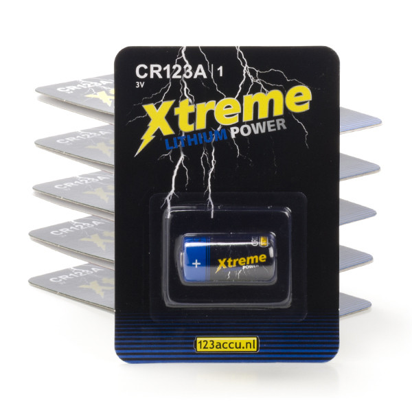 123accu Xtreme Power CR123A batterij 10 stuks  ADR00078 - 1