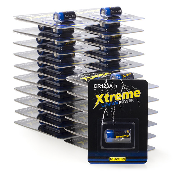 123accu Xtreme Power CR123A batterij 50 stuks  ADR00080 - 1