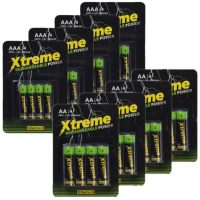 123accu Xtreme Power Oplaadbare AA / HR6 + AAA / HR03 Ni-Mh batterijen (32 stuks, 2000 mAh)  ADR00193