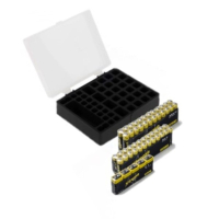 Volle box met Xtreme Power batterijen: 24x AA / 24x AAA / 5x 9V