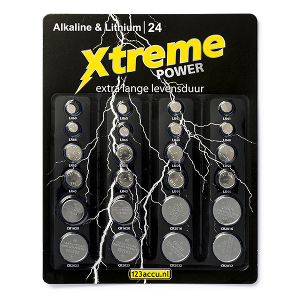 dat is alles conservatief Malaise 123accu Xtreme Power knoopcellen multipack DR 123accu.nl