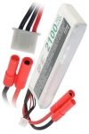 123accu huismerk Gold Plug / JST-XH-2.54  AWG24 accu (2100 mAh) ANB00054 - 1