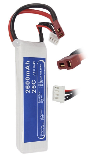 123accu huismerk LT965RT accu (2600 mAh)  ANB00437 - 1