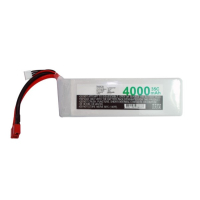 123accu huismerk RC Hobby accu (11.1 V, 4000 mAh, 3S1P, Li-Po, 35C) ANB00070