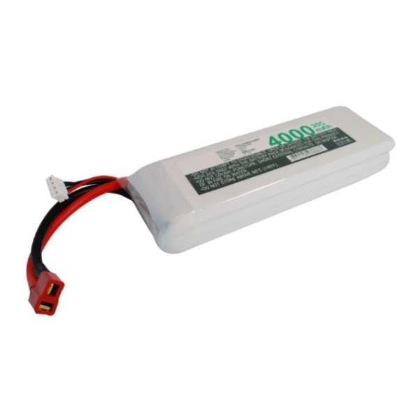 123accu huismerk RC Hobby accu (11.1 V, 4000 mAh, 3S1P, Li-Po, 35C) ANB00070 - 2