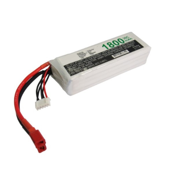 123accu huismerk RC Hobby accu (14.8 V, 1800 mAh, 4S1P, Li-Po, 30C) ANB00061 - 2