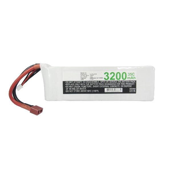 123accu huismerk RC Hobby accu (14.8 V, 3200 mAh, 4S1P, Li-Po, 35C) ANB00056 - 1