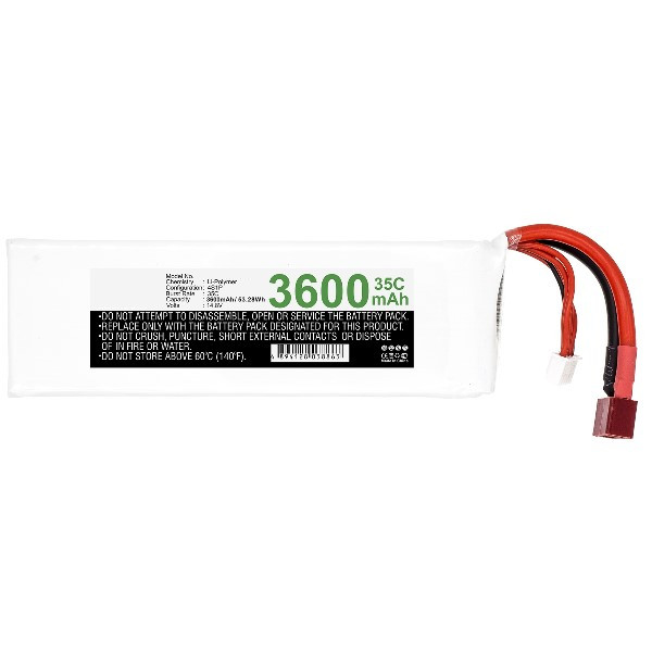 123accu huismerk RC Hobby accu (14.8 V, 3600 mAh, 4S1P, Li-Po, 35C) ANB00047 - 1