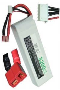 123accu huismerk T-Plug AWG12 / JST-XH-2.54 AWG24 accu (14.8 V, 3200 mAh)  ANB00056