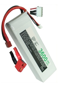 123accu huismerk T-Plug AWG12 / JST-XH-2.54 AWG24 accu (14.8 V, 3600 mAh)  ANB00047