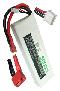 123accu huismerk T-Plug AWG12 / JST-XH-2.54 AWG24 accu (7.4 V, 5000 mAh)  ANB00052