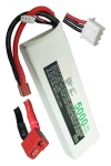 123accu huismerk T-Plug AWG12 / JST-XH-2.54 AWG24 accu (7.4 V, 5000 mAh) ANB00052 - 1