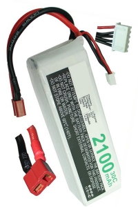 123accu huismerk T-Plug AWG14 / JST-XH-2.54 AWG24 accu (14.8 V, 2100 mAh)  ANB00068